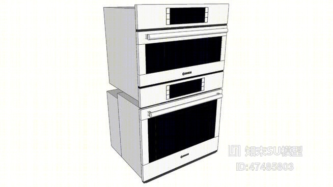 烤箱SU模型下载【ID:718048409】