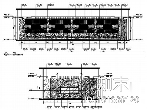 [西安]高档典雅四星级酒店KTV包间装修施工图（含效果）cad施工图下载【ID:161888120】