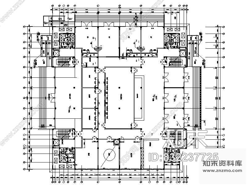 图块/节点科研中心楼外窗工程投标设计图cad施工图下载【ID:832237725】