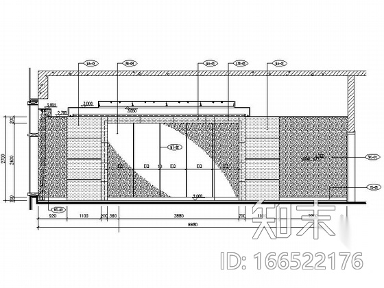 [广东]豪华高档办公楼装修设计CAD施工图cad施工图下载【ID:166522176】