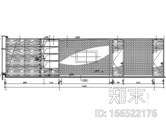 [广东]豪华高档办公楼装修设计CAD施工图cad施工图下载【ID:166522176】