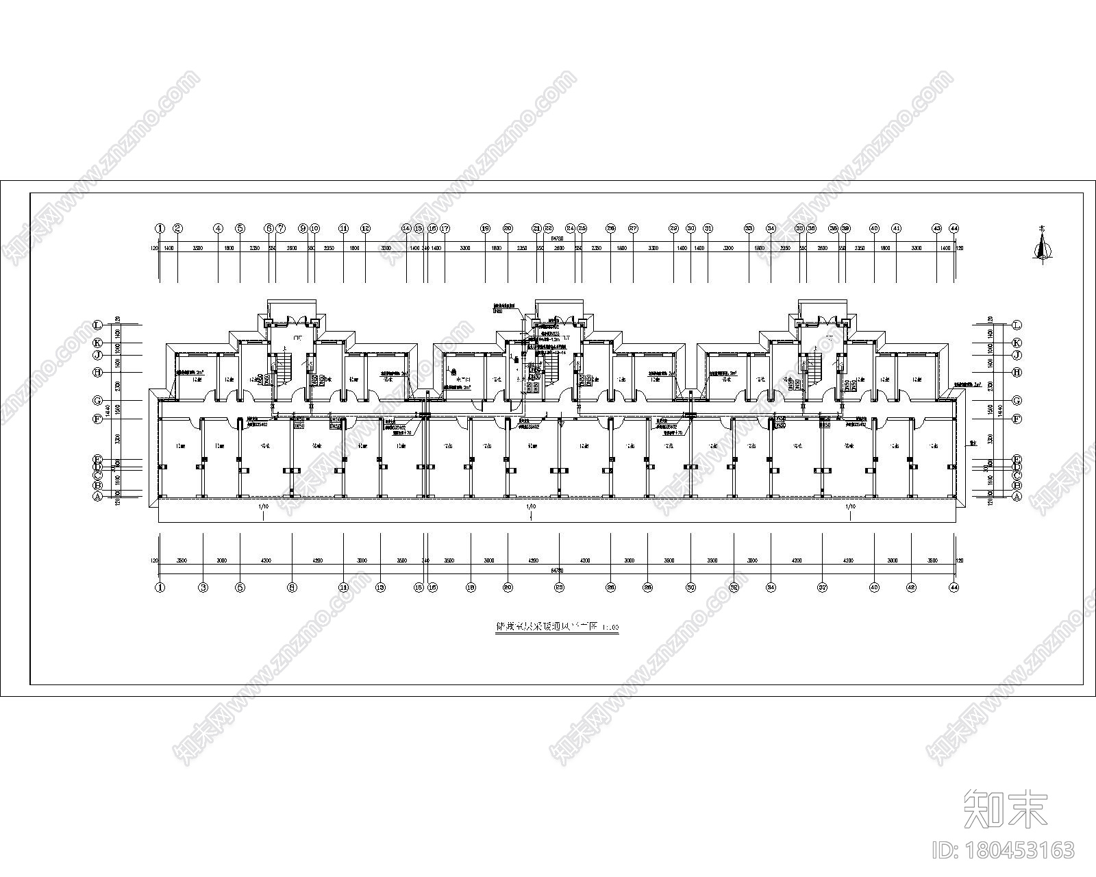 迎贤苑B区楼内暖通图cad施工图下载【ID:180453163】