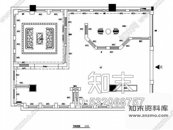 施工图湖北现代门窗商店室内装修施工图施工图下载【ID:532068757】