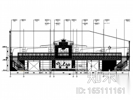 [江苏]农业示范园现代风格培训中心大堂公共区域施工图cad施工图下载【ID:165111161】