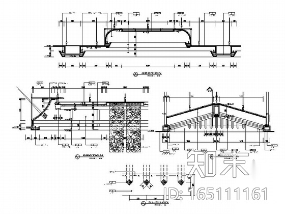 [江苏]农业示范园现代风格培训中心大堂公共区域施工图cad施工图下载【ID:165111161】