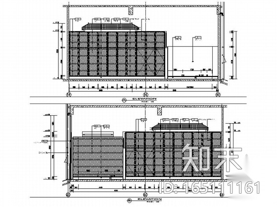 [江苏]农业示范园现代风格培训中心大堂公共区域施工图cad施工图下载【ID:165111161】