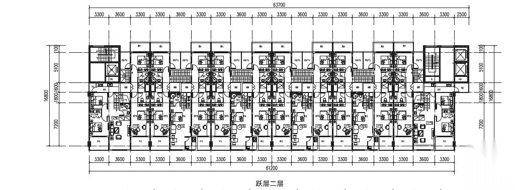 [陕西]现代风格核心区商业综合体方案（两个方案及超知...cad施工图下载【ID:167361152】