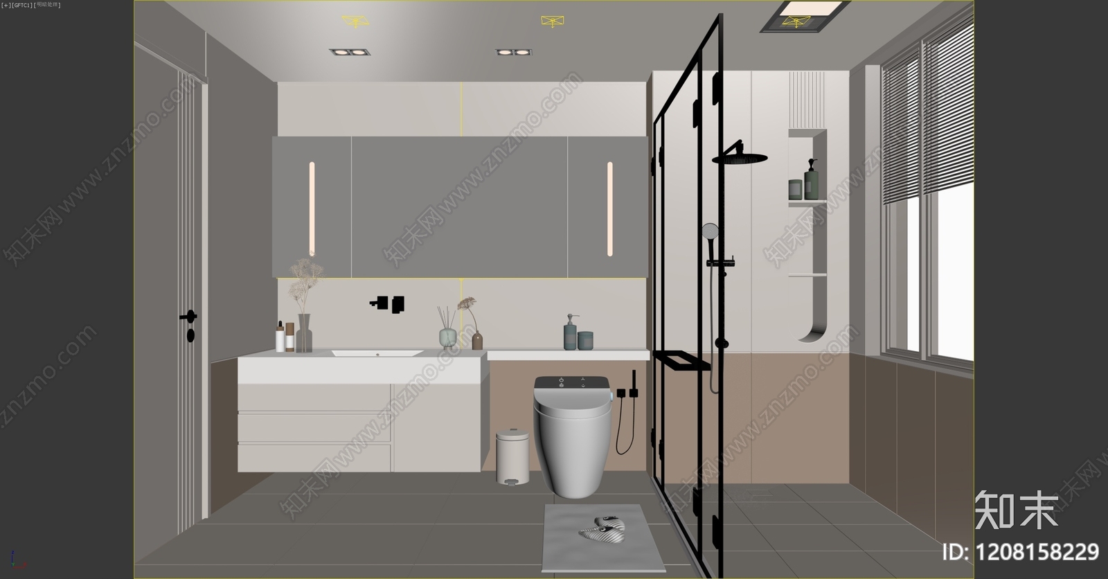 卫生间贴图下载【ID:1208158229】