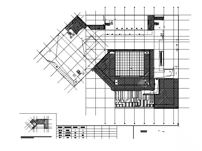 [广东]三层幕墙立面展览馆建筑施工图（16年最新图纸）cad施工图下载【ID:160732123】