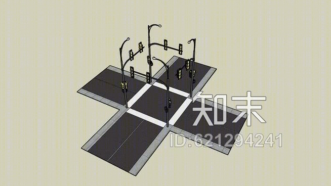 其他灯具SU模型下载【ID:621294241】