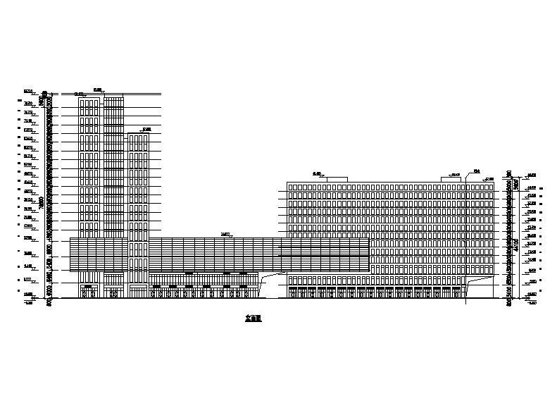 [江苏]高层白色体块办公酒店综合体建筑设计方案文本（含...施工图下载【ID:149960175】