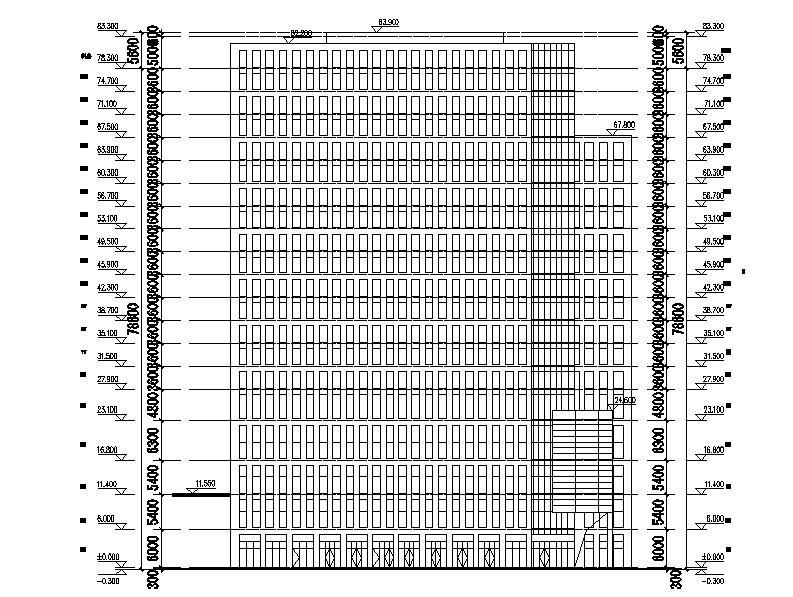 [江苏]高层白色体块办公酒店综合体建筑设计方案文本（含...施工图下载【ID:149960175】