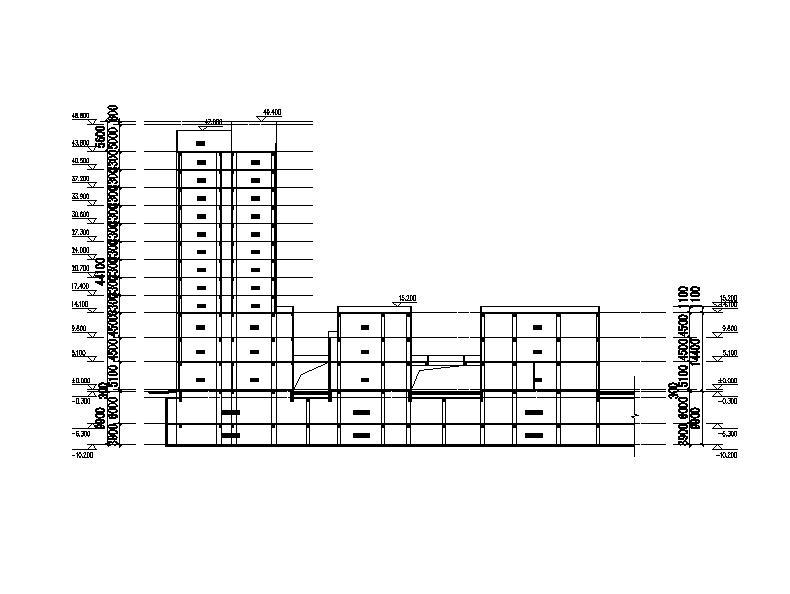 [江苏]高层白色体块办公酒店综合体建筑设计方案文本（含...施工图下载【ID:149960175】