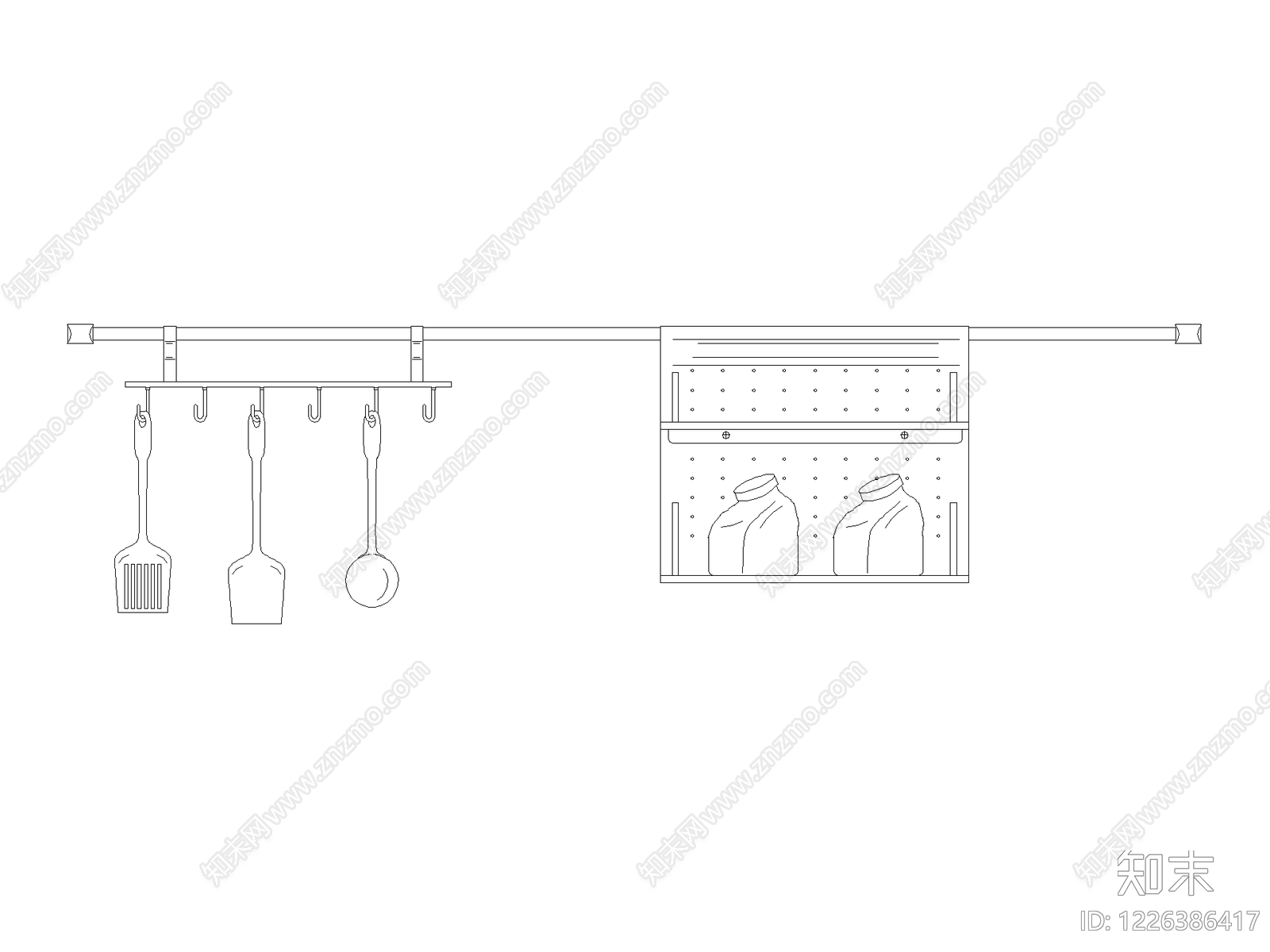 柜子cad施工图下载【ID:1226386417】