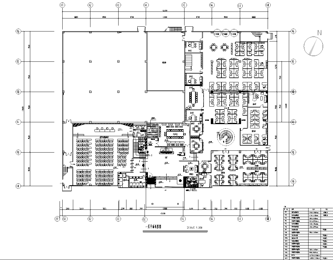 [浙江]某办公楼设计施工图cad施工图下载【ID:161780133】