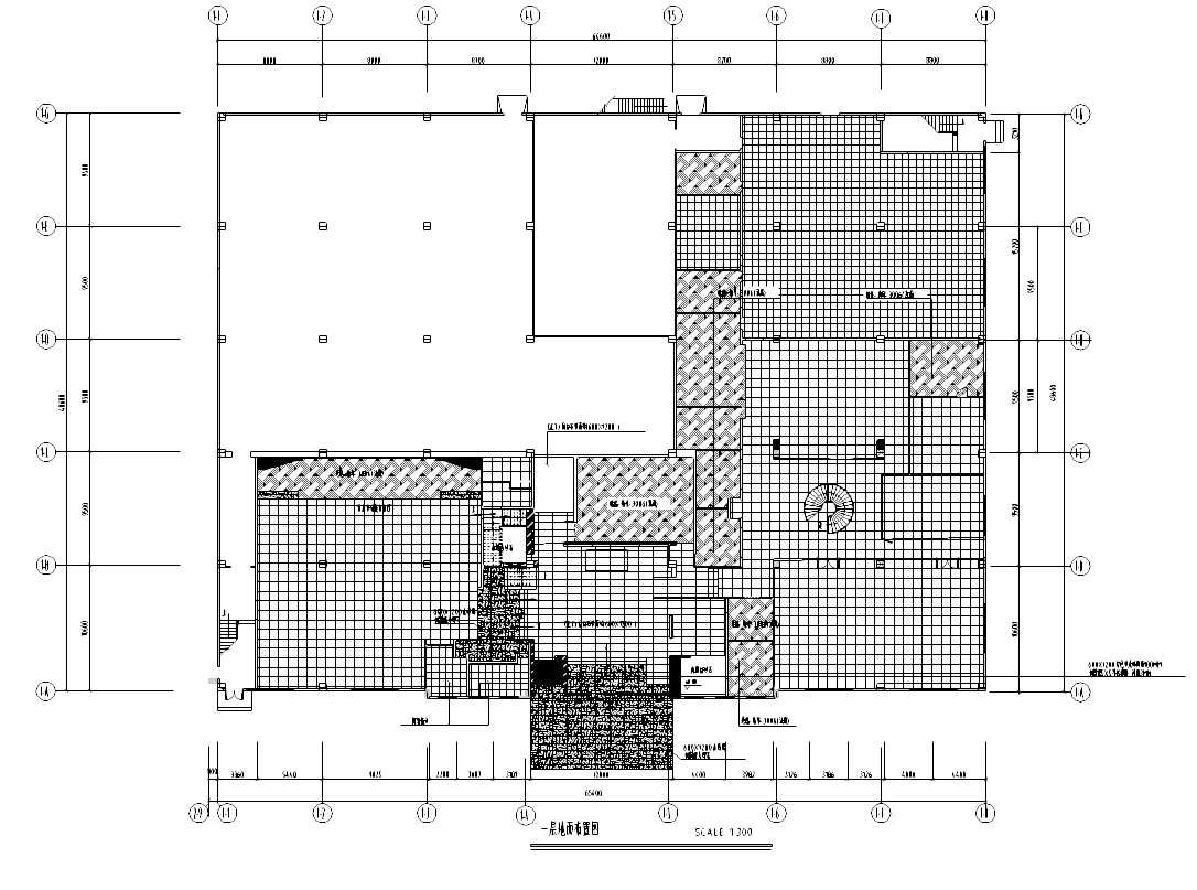 [浙江]某办公楼设计施工图cad施工图下载【ID:161780133】