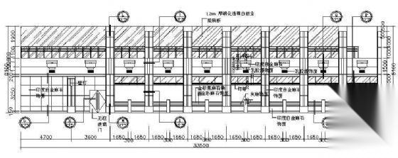 某保险公司营业厅装修图cad施工图下载【ID:160414167】