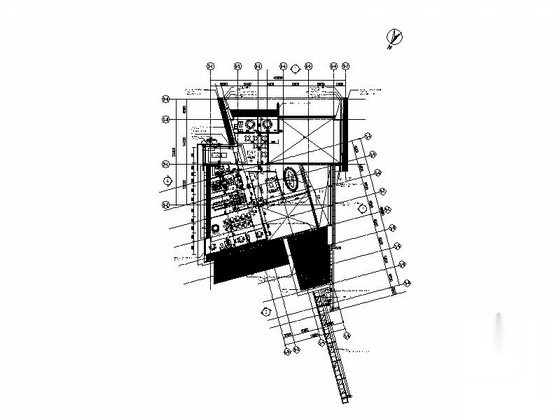 [佛山]某钢铁世界商务区招商中心建筑方案图cad施工图下载【ID:167236186】