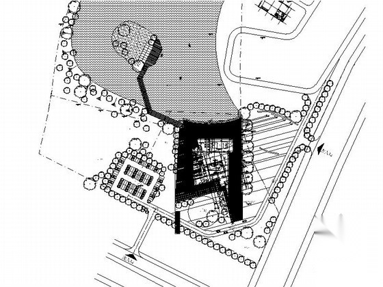 [佛山]某钢铁世界商务区招商中心建筑方案图cad施工图下载【ID:167236186】