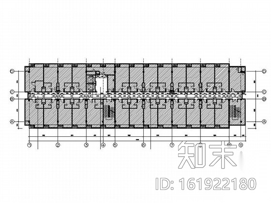 [苏州]工业园区现代商务酒店客房部分室内施工图（含效果...施工图下载【ID:161922180】