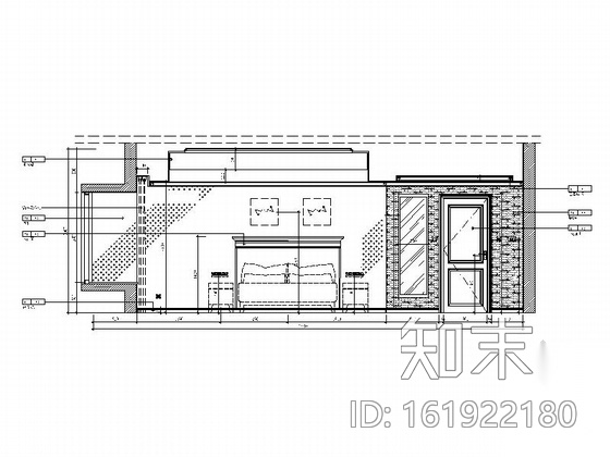 [苏州]工业园区现代商务酒店客房部分室内施工图（含效果...施工图下载【ID:161922180】