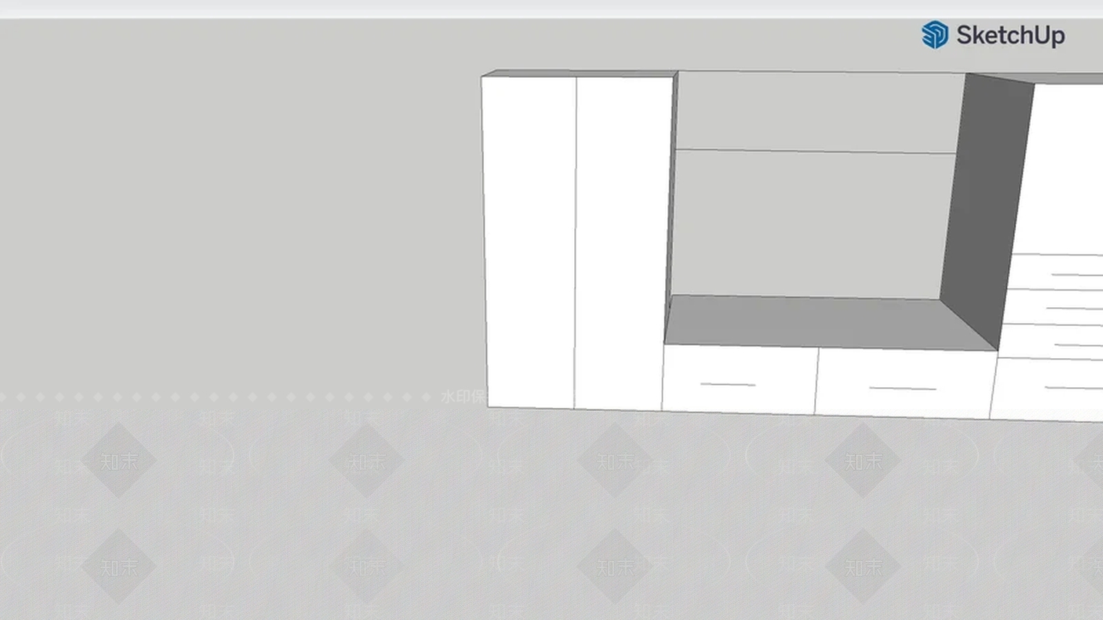 工作SU模型下载【ID:1162232204】