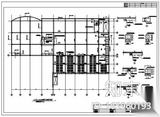 某工程钢结构加固设计图cad施工图下载【ID:165960193】
