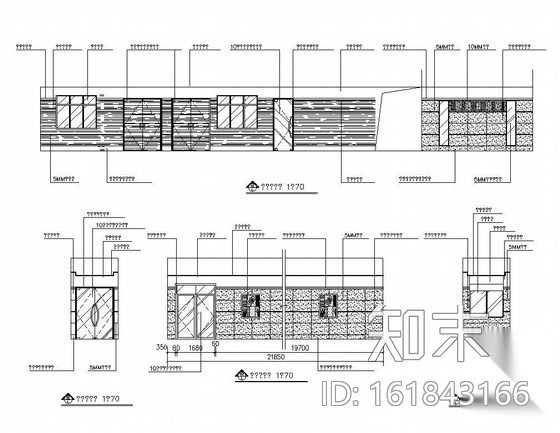 某办公楼设计装修图cad施工图下载【ID:161843166】