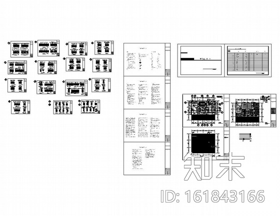 某办公楼设计装修图cad施工图下载【ID:161843166】