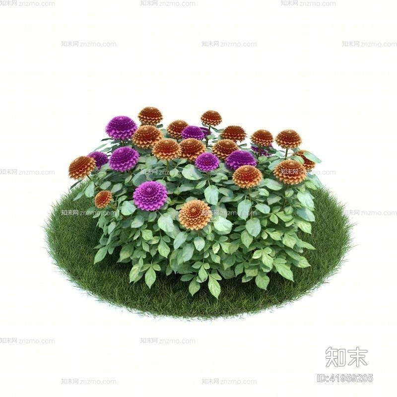 绿色草坪3D模型下载【ID:41959205】