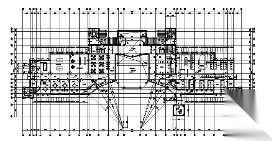 世纪英伦1号地块某二层会所建筑方案图cad施工图下载【ID:151664103】