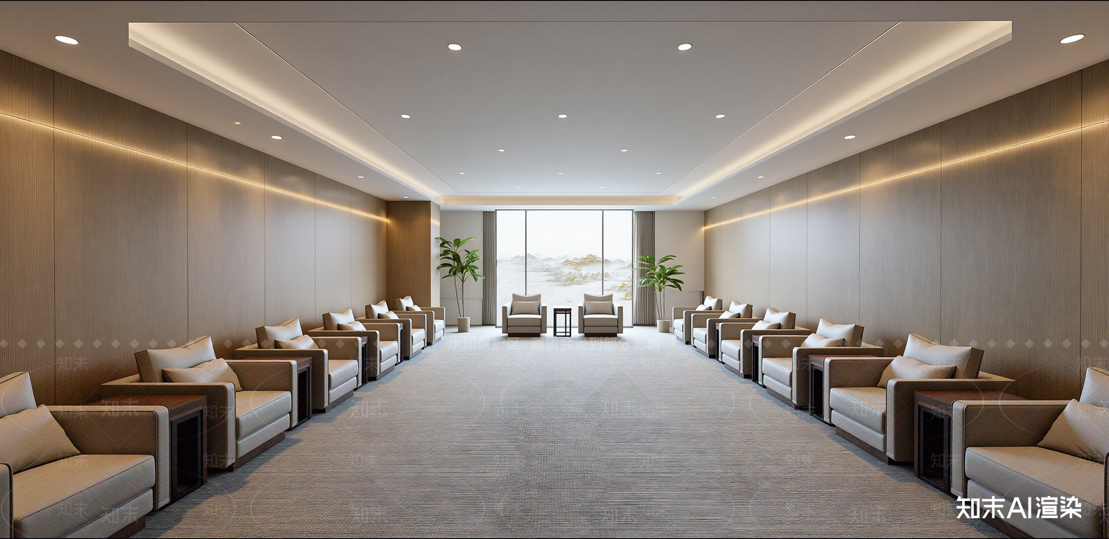 现代会议室SU模型下载【ID:1215951927】