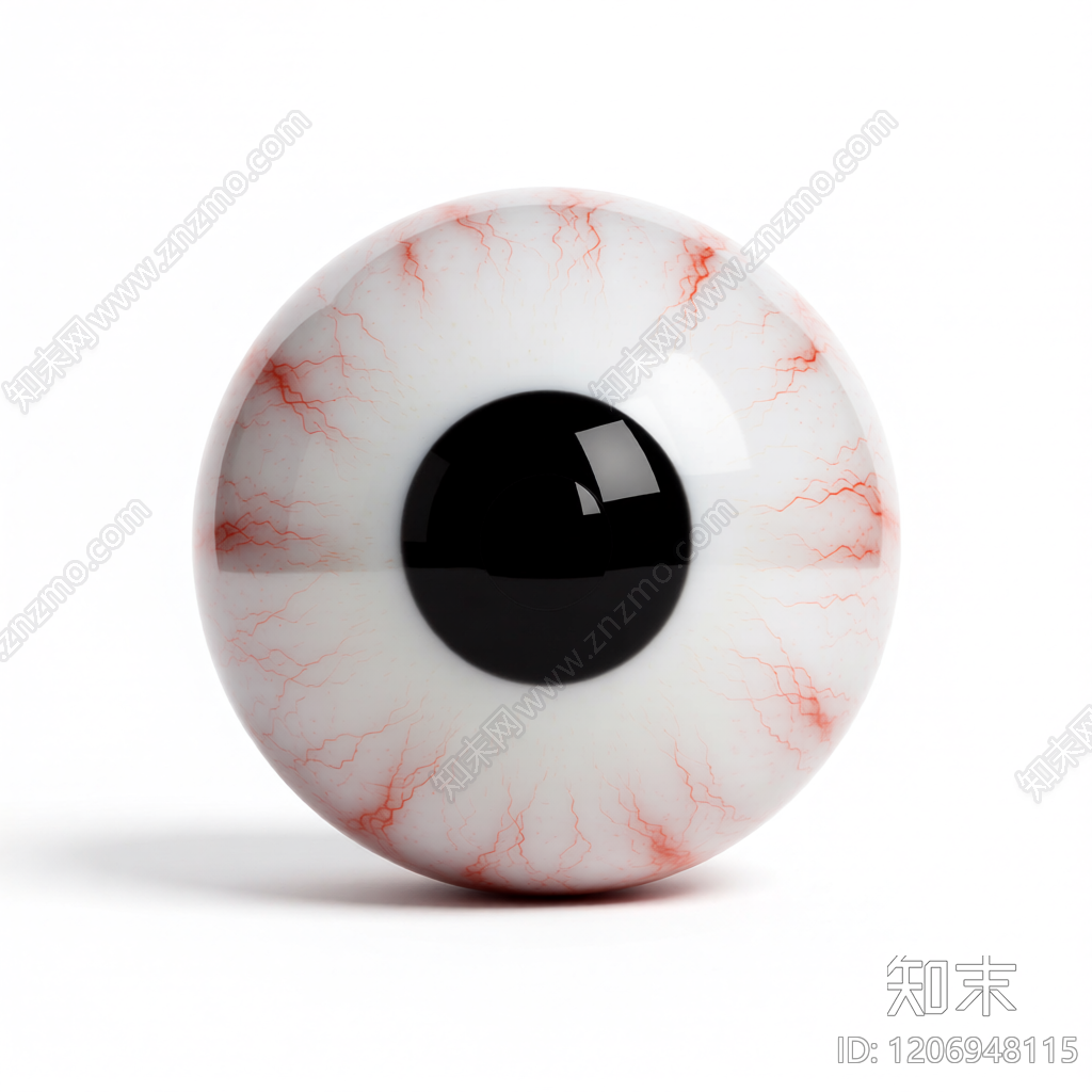 眼球造型灯具3D模型下载【ID:1206948115】