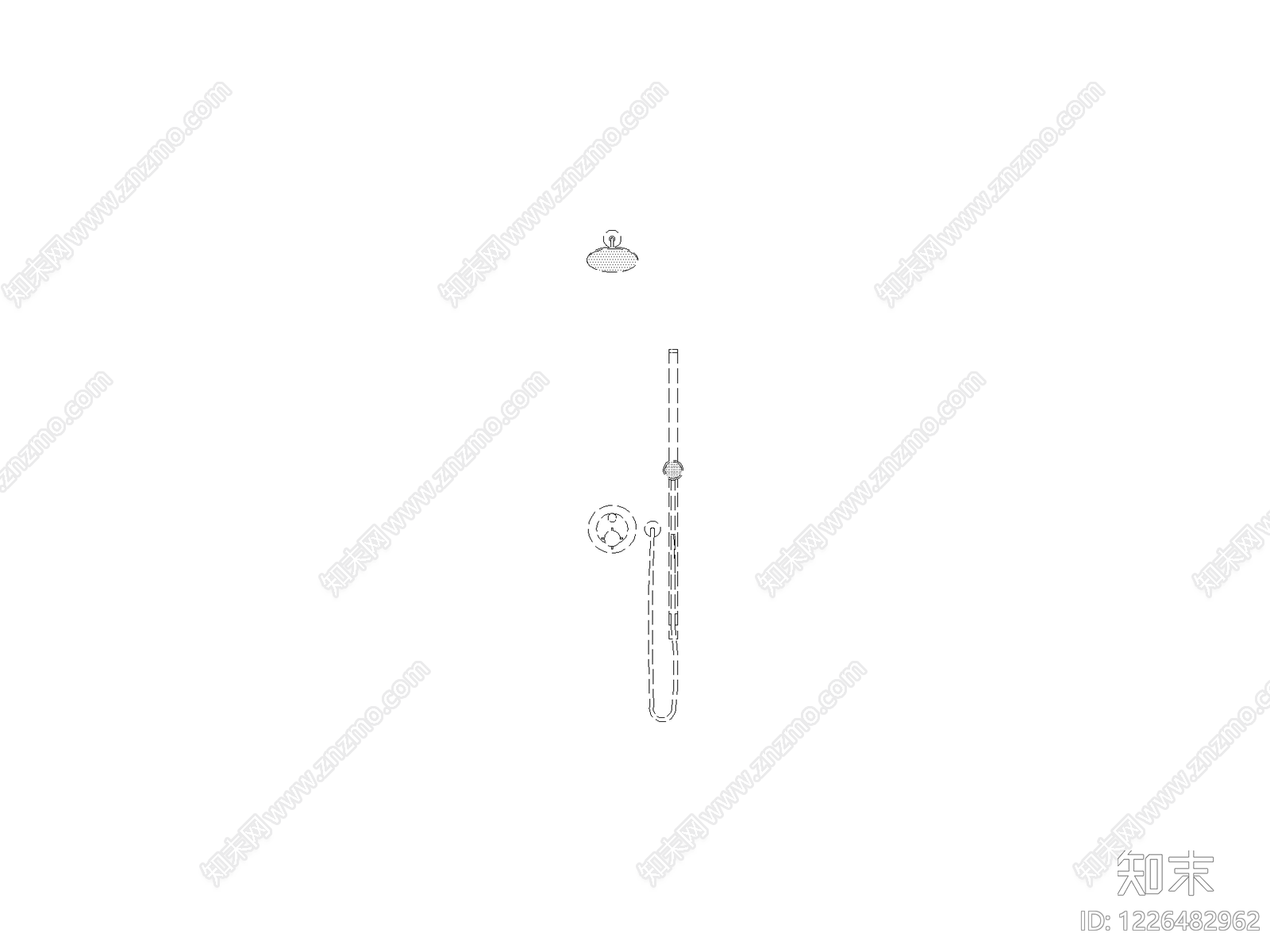 卫浴设施CAD图纸
