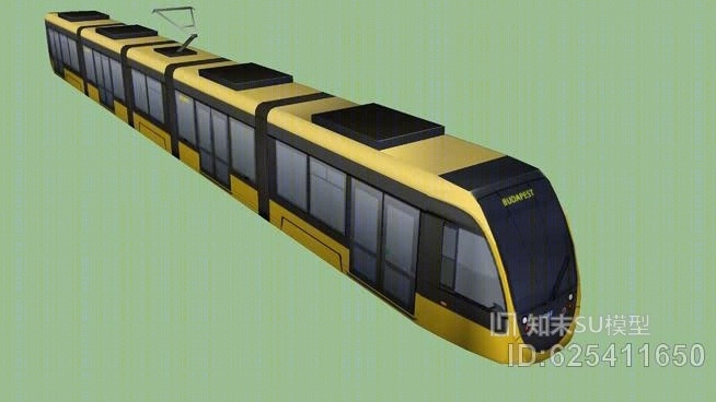 咖啡馆urbos市电车。布达佩斯版。SU模型下载【ID:625411650】