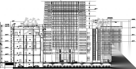 杭州某棋院建筑施工图cad施工图下载【ID:166831195】