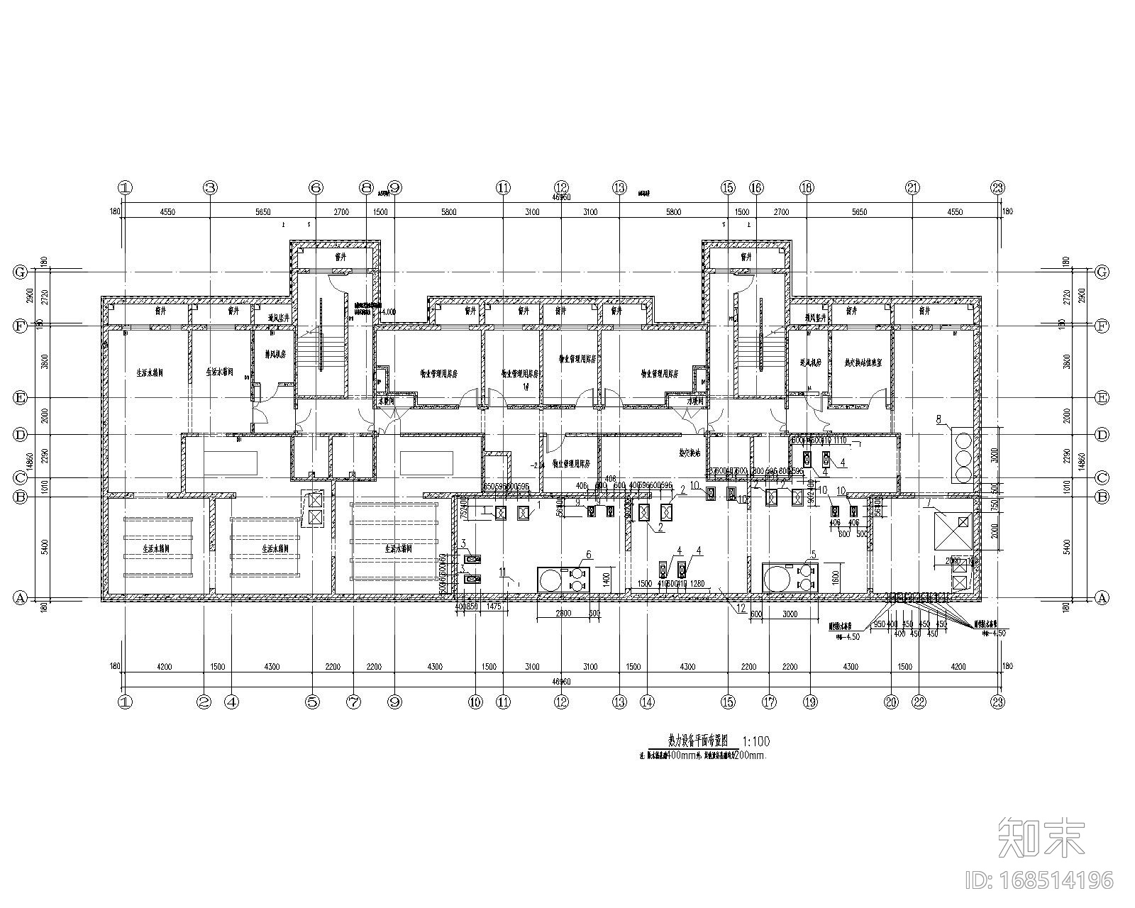 住宅及商业项目配套换热站工程热力系统设计施工图下载【ID:168514196】