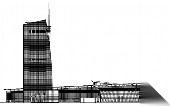 [武汉]某电视广播中心东西院建筑施工图施工图下载【ID:168320151】