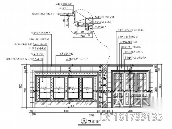 [哈尔滨]特色欧式风格陶瓷专卖店装修图（含实景）cad施工图下载【ID:161739135】