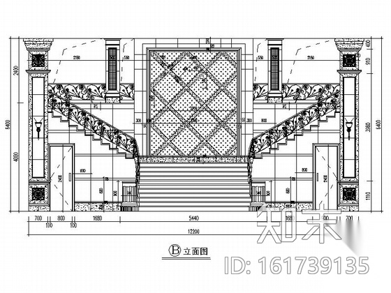 [哈尔滨]特色欧式风格陶瓷专卖店装修图（含实景）cad施工图下载【ID:161739135】