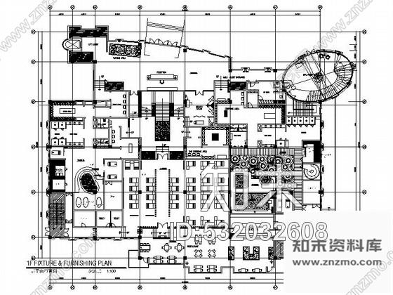 施工图广东依山傍水铂金星级高档会议度假酒店室内装修施工图施工图下载【ID:532032608】