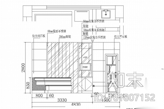 [湖南]量贩式KTV主题娱乐场所室内施工图（含效果图）cad施工图下载【ID:161807152】