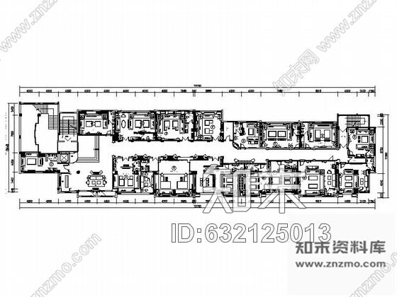 施工图无锡奢华宫殿夜总会室内装修图含效果cad施工图下载【ID:632125013】