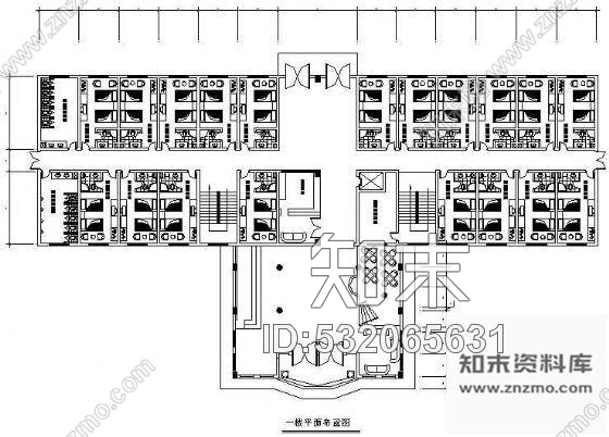 施工图某酒店客房改造装修图cad施工图下载【ID:532065631】