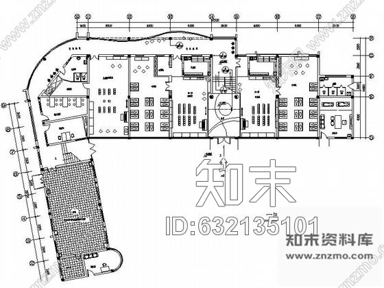 施工图江苏市级风格独特新颖的幼儿园室内施工图施工图下载【ID:632135101】