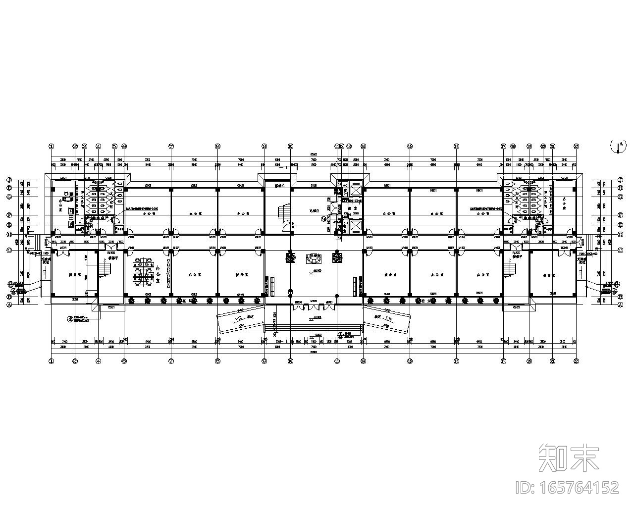 10层办公楼框架结构施工图下载【ID:165764152】