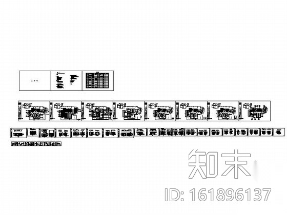 [重庆]三居室精装样板房室内施工图施工图下载【ID:161896137】