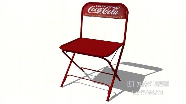 折叠椅SU模型下载【ID:917938703】