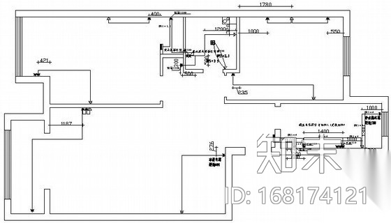 家装水电制图模板cad施工图下载【ID:168174121】