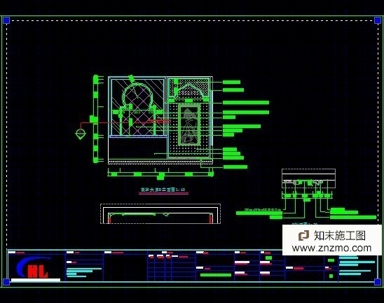 KTV包房cad施工图下载【ID:76922351】